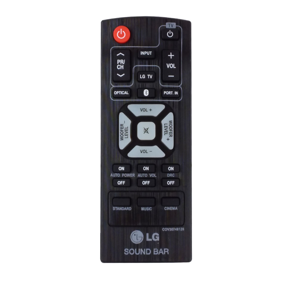 lg sound system remote control