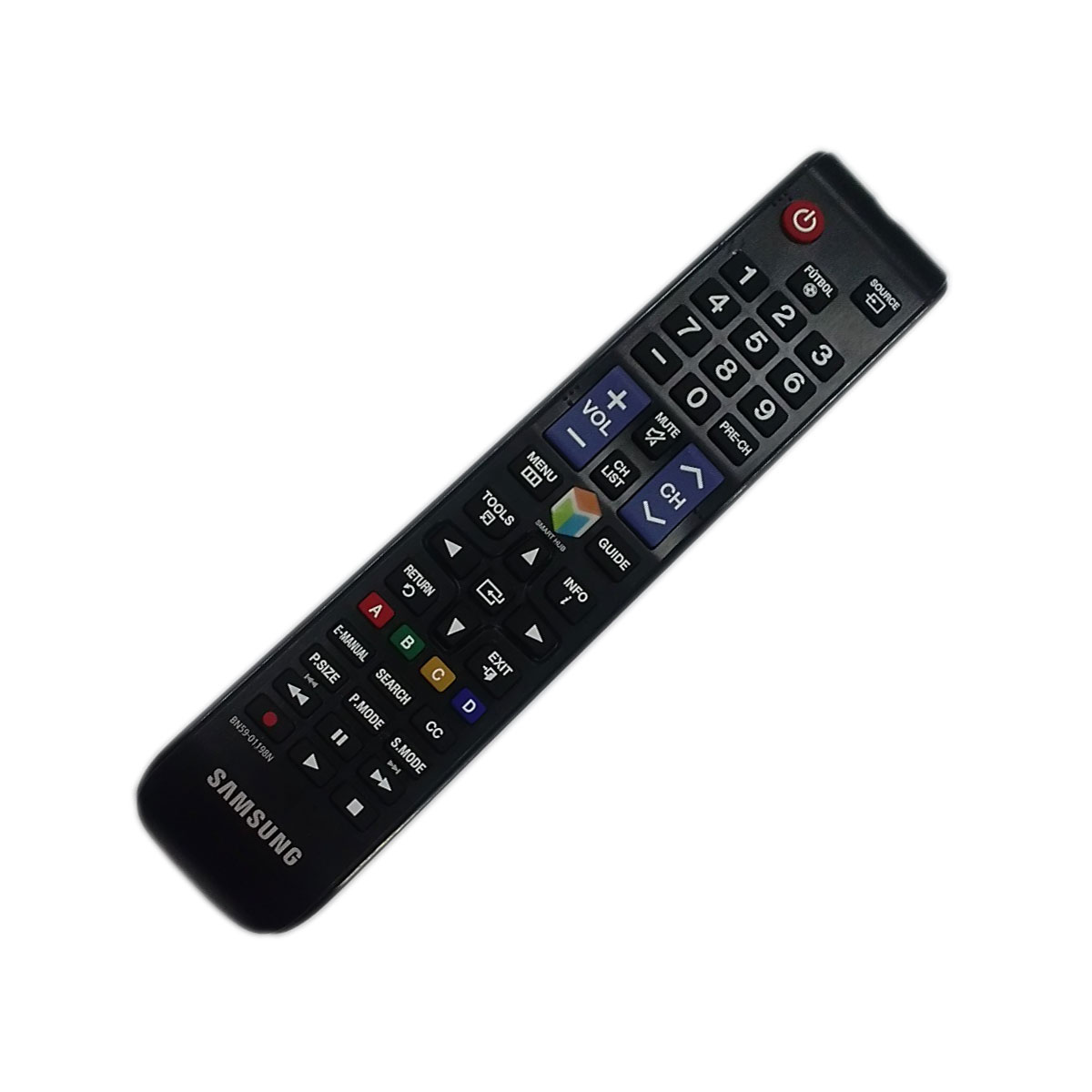 Control Remoto Samsung Original Para Tv Led sin Tapa Lcd 