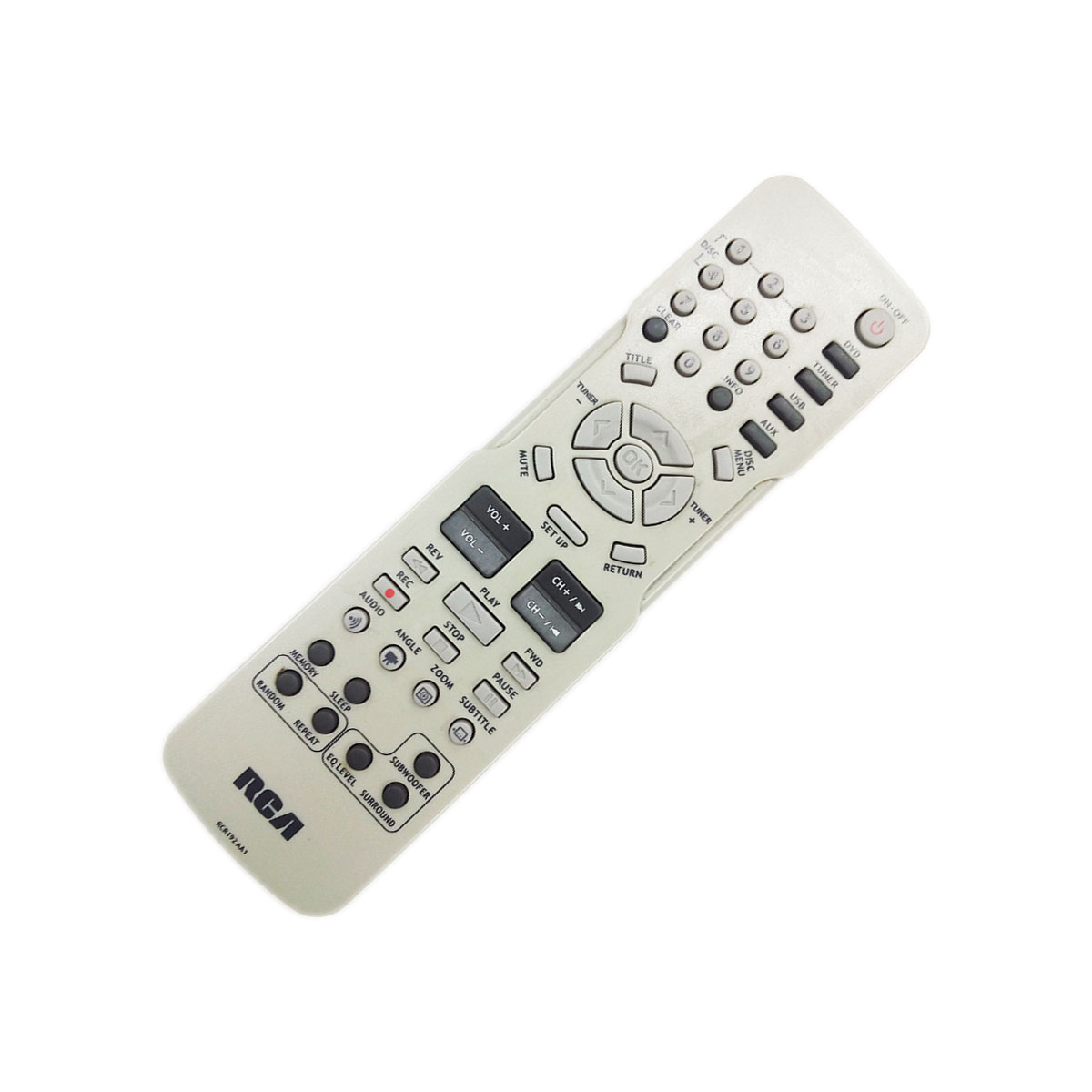 Original Home Theater Remote Control for RCA RTD258HTIB (USED