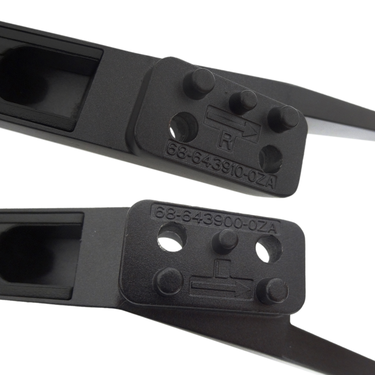 Used Original TCL 68-643910-0ZA 68643900-0ZA TV Stand Pair Legs Base - Afbeelding 3 van 6