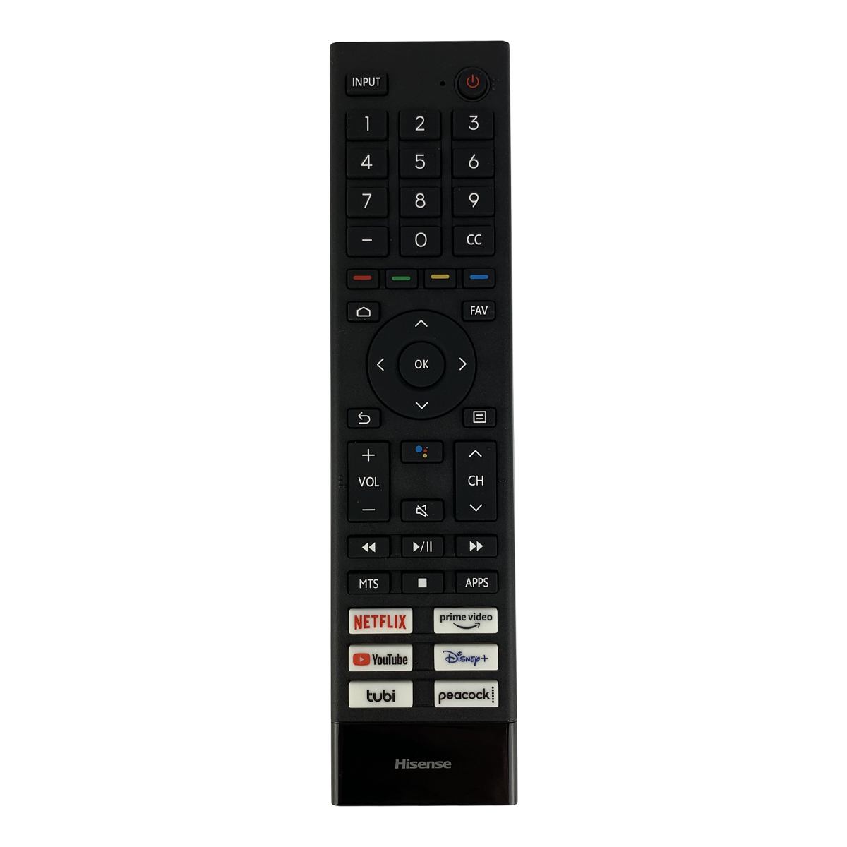 Original TV Remote Control for HISENSE HU70A6109FUWA Television
